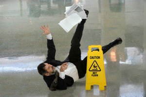 common causes of slip and fall accidents