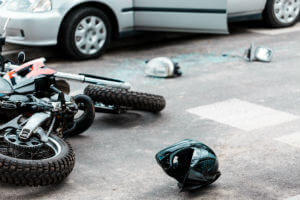 determining fault in a motorcycle crash