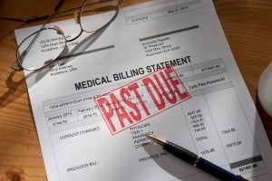 past due medical bill