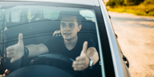 Brake-check collision