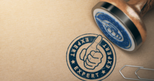 stamp for expert witness