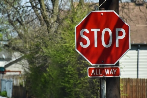 stop sign
