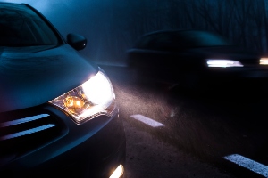 car headlights