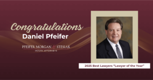 daniel pfeifer congratulations graphic for best lawyers