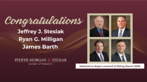 Pfeifer, Morgan, & Stesiak selected to Super Lawyers